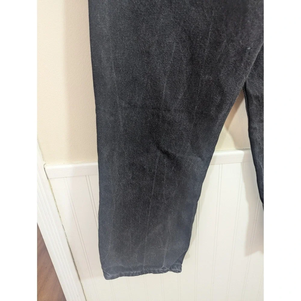 Wrangler Straight Leg Jeans‎ Boys 12 Husky BlackAdjustable Waist 955HUCB